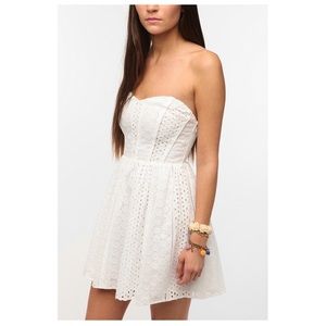 Urban Outfitters Kimchi Blue Peyton Eyelet Dress